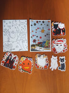 Petit automne festif - Pack d'autocollants d'Halloween